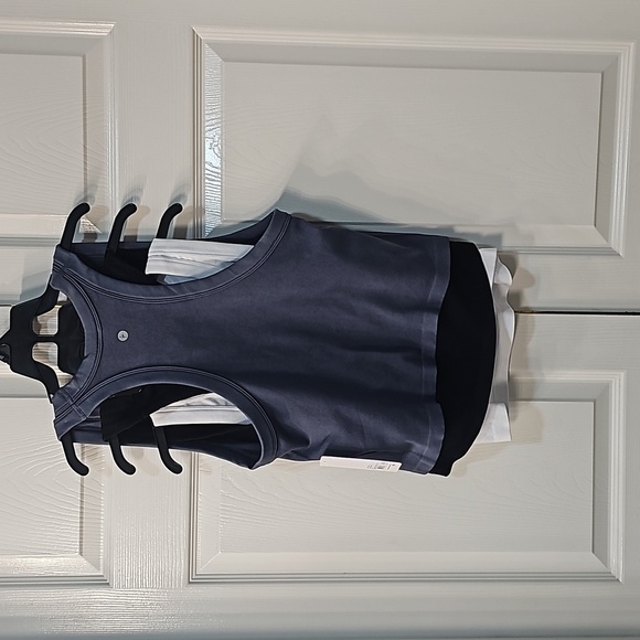 NWT 90 Degree by Reflex 3 pack Seamless Crop Tops. Satellite, White & Black XL - Picture 7 of 13